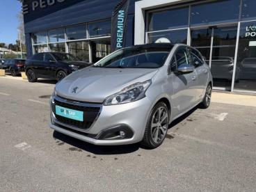 SPOTICAR Peugeot 208 1.2 Puretech 110ch Feline S&s 5p Occasion - Citadine Essence Gris Aluminium - Marseille - 1203961283_1