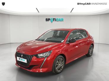 SPOTICAR Peugeot 208 Puretech 100 S&s Eat8 Style Occasion - Citadine Essence Rouge - Annemasse - 1203968352_1