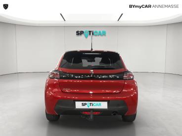 SPOTICAR Peugeot 208 Puretech 100 S&s Eat8 Style Occasion - Citadine Essence Rouge - Annemasse - 1203968352_4