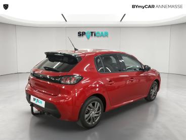 SPOTICAR Peugeot 208 Puretech 100 S&s Eat8 Style Occasion - Citadine Essence Rouge - Annemasse - 1203968352_5