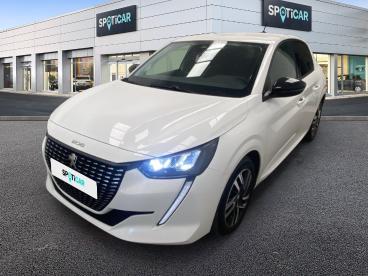 SPOTICAR Peugeot 208 Bluehdi 100 S&s Bvm6 Allure Occasion - Citadine Diesel Blanc - Merignac - 1203972093_1