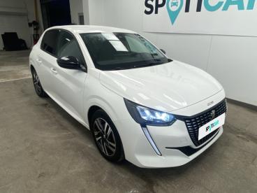 SPOTICAR Peugeot 208 Bluehdi 100 S&s Bvm6 Allure Occasion - Citadine Diesel Blanc - Merignac - 1203972093_3