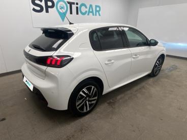 SPOTICAR Peugeot 208 Bluehdi 100 S&s Bvm6 Allure Occasion - Citadine Diesel Blanc - Merignac - 1203972093_4