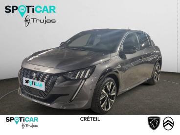 SPOTICAR Peugeot 208 Puretech 100 S&s Bvm6 Gt Line Occasion - Citadine Essence Gris - Creteil - 1203973905_1