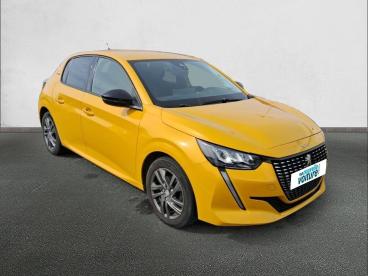 SPOTICAR Peugeot 208 Puretech 100 S&s Eat8 Style Occasion - Citadine Essence Jaune - Le Chateau D'olonne - 1203975529_3