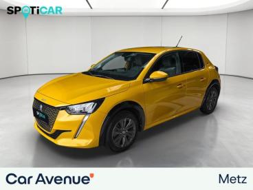 SPOTICAR Peugeot 208 E-208 136ch Allure Occasion - Citadine Electrique Jaune - Metz - 1203975830_1