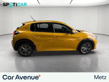 SPOTICAR Peugeot 208 E-208 136ch Allure Occasion - Citadine Electrique Jaune - Metz - 1203975830_5