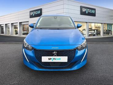 SPOTICAR Peugeot 208 E-208 136ch Style Occasion - Citadine Electrique Bleu Vertigo (v) - Dechy - 1203975892_2