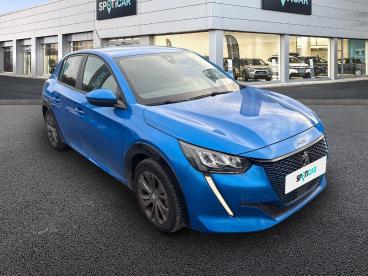 SPOTICAR Peugeot 208 E-208 136ch Style Occasion - Citadine Electrique Bleu Vertigo (v) - Dechy - 1203975892_3