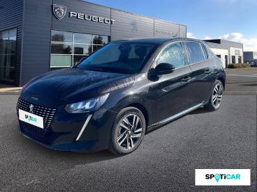 SPOTICAR Peugeot 208 Puretech 100 S&s Eat8 Allure Occasion - Citadine Essence Noir - Pithiviers - 1203976796_1