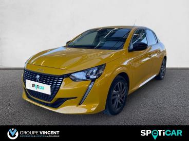 SPOTICAR Peugeot 208 Style Puretech 75 Occasion - Citadine Essence Teinte M. Jaune Faro - Saint Doulchard - 1203980906_1
