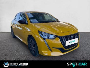 SPOTICAR Peugeot 208 Style Puretech 75 Occasion - Citadine Essence Teinte M. Jaune Faro - Saint Doulchard - 1203980906_3