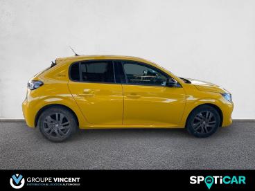 SPOTICAR Peugeot 208 Style Puretech 75 Occasion - Citadine Essence Teinte M. Jaune Faro - Saint Doulchard - 1203980906_4