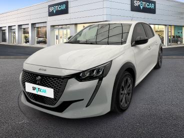 SPOTICAR Peugeot 208 Electrique 50 Kwh 136ch Style Occasion - Citadine Electrique Blanc - Marseille Cedex 8 - 1203981236_1