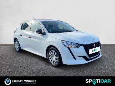 SPOTICAR Peugeot 208 1.2 Puretech 75 Like Occasion - Citadine Essence Teinte Opaque Blanc Banquise - Saint Doulchard - 1203982635_3