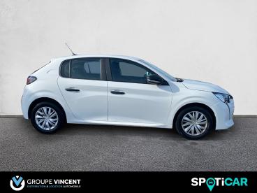 SPOTICAR Peugeot 208 1.2 Puretech 75 Like Occasion - Citadine Essence Teinte Opaque Blanc Banquise - Saint Doulchard - 1203982635_4