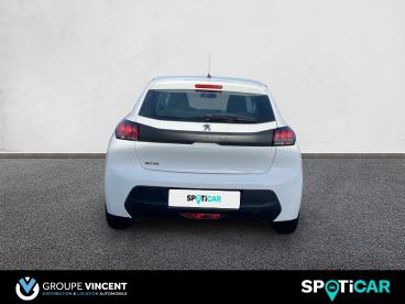 SPOTICAR Peugeot 208 1.2 Puretech 75 Like Occasion - Citadine Essence Teinte Opaque Blanc Banquise - Saint Doulchard - 1203982635_5