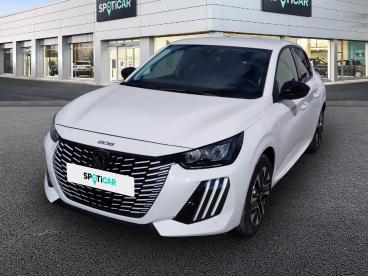 SPOTICAR Peugeot 208 Electrique 50 Kwh 136ch Allure Occasion - Citadine Electrique Blanc - Saint Brieuc - 1203984912_1
