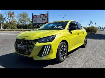 SPOTICAR Peugeot 208 E-208 136ch 50 Kwh Allure Occasion - Citadine Electrique Jaune - Chatellerault - 1203986159_1