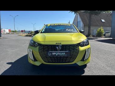 SPOTICAR Peugeot 208 E-208 136ch 50 Kwh Allure Occasion - Citadine Electrique Jaune - Chatellerault - 1203986159_2