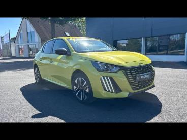 SPOTICAR Peugeot 208 E-208 136ch 50 Kwh Allure Occasion - Citadine Electrique Jaune - Chatellerault - 1203986159_3
