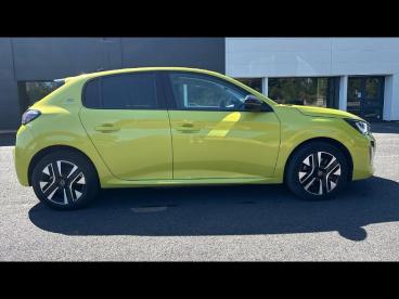 SPOTICAR Peugeot 208 E-208 136ch 50 Kwh Allure Occasion - Citadine Electrique Jaune - Chatellerault - 1203986159_4