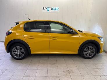 SPOTICAR Peugeot 208 E-208 136ch Style Occasion - Citadine Electrique Jaune - Brest - 1203989908_4