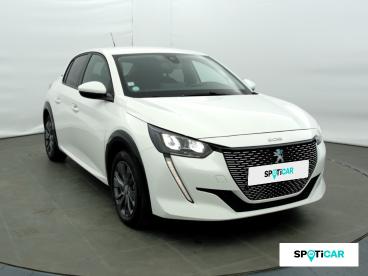 SPOTICAR Peugeot 208 E-208 136ch Style Occasion - Citadine Electrique Blanc Banquise (o) - Bourg En Bresse - 1203991284_3