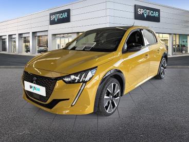 SPOTICAR Peugeot 208 E-208 136ch Gt Line Occasion - Citadine Electrique Jaune Faro - Courrieres - 1203993442_3