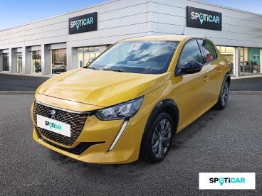 SPOTICAR Peugeot 208 Electrique 50 Kwh 136ch Allure Occasion - Citadine Electrique Jaune - Le Chateau D'olonne - 1204001773_1