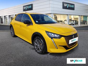 SPOTICAR Peugeot 208 Electrique 50 Kwh 136ch Allure Occasion - Citadine Electrique Jaune - Le Chateau D'olonne - 1204001773_3