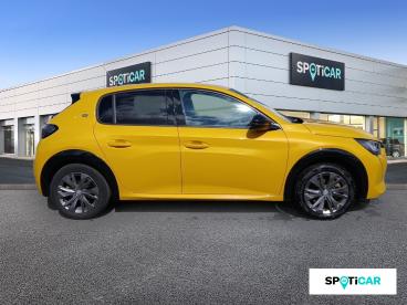 SPOTICAR Peugeot 208 Electrique 50 Kwh 136ch Allure Occasion - Citadine Electrique Jaune - Le Chateau D'olonne - 1204001773_4