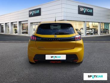 SPOTICAR Peugeot 208 Electrique 50 Kwh 136ch Allure Occasion - Citadine Electrique Jaune - Le Chateau D'olonne - 1204001773_5