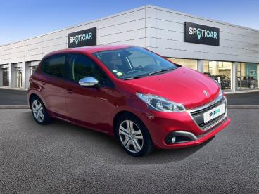 SPOTICAR Peugeot 208 1.5 Bluehdi 100ch E6.c Signature Bvm5 86g 5p Occasion - Citadine Diesel Rouge Rubi (m) - Anzin - 1204001967_3
