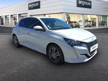 SPOTICAR Peugeot 208 Puretech 75 S&s Bvm5 Style Occasion - Citadine Essence Blanc - La Seyne Sur Mer - 1204008036_3