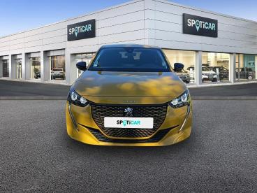 SPOTICAR Peugeot 208 Electrique 50 Kwh 136ch Style Occasion - Citadine Electrique Jaune - La Seyne Sur Mer - 1204008038_2