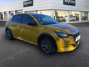 SPOTICAR Peugeot 208 Electrique 50 Kwh 136ch Style Occasion - Citadine Electrique Jaune - La Seyne Sur Mer - 1204008038_3