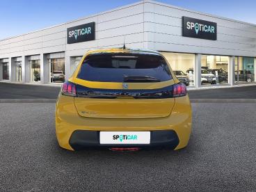 SPOTICAR Peugeot 208 Electrique 50 Kwh 136ch Style Occasion - Citadine Electrique Jaune - La Seyne Sur Mer - 1204008038_5