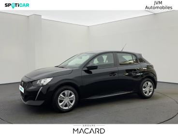 SPOTICAR Peugeot 208 1.5 Bluehdi 100ch S&s Active Occasion - Citadine Diesel Noir Perla Nera (m) - Boe - 1204010088_2