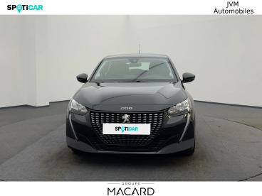 SPOTICAR Peugeot 208 1.5 Bluehdi 100ch S&s Active Occasion - Citadine Diesel Noir Perla Nera (m) - Boe - 1204010088_3
