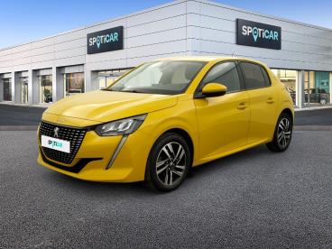 SPOTICAR Peugeot 208 Puretech 100 S&s Bvm6 Allure Occasion - Citadine Essence Jaune - Rouen - 1204010865_1