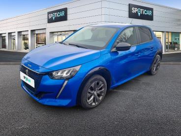 SPOTICAR Peugeot 208 Electrique 50 Kwh 136ch Style Occasion - Citadine Electrique Bleu - Massy - 1204011257_1