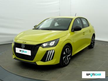 SPOTICAR Peugeot 208 1.2 100ch S&s Style Occasion - Citadine Essence Jaune - Bourg En Bresse - 1204013442_1