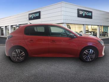 SPOTICAR Peugeot 208 1.2 Puretech 100ch S&s Allure Pack Eat8 Occasion - Citadine Essence Rouge Elixir (v) - Saint Malo - 1204019557_4