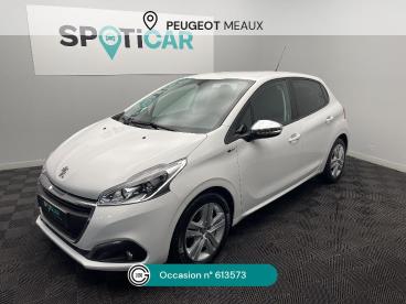 SPOTICAR Peugeot 208 1.2 Puretech 82ch Bvm5 Style Occasion - Citadine Essence Blanc - Meaux - 1204019801_1