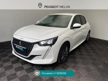 SPOTICAR Peugeot 208 Puretech 100 S&s Bvm6 Style Occasion - Citadine Essence Blanc Banquise P. Opaque - Cesson - 1204031548_1
