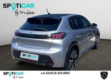 SPOTICAR Peugeot 208 Puretech 100 S&s Bvm6 Gt Occasion - Citadine Essence Gris - La Queue En Brie - 1204034056_5