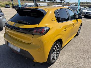 SPOTICAR Peugeot 208 Puretech 100 S&s Eat8 Style Occasion - Citadine Essence Jaune - Beaucaire - 1204036620_4