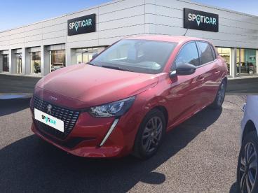 SPOTICAR Peugeot 208 Bluehdi 100 S&s Bvm6 Style Occasion - Citadine Diesel Rouge - Ales - 1204036808_1