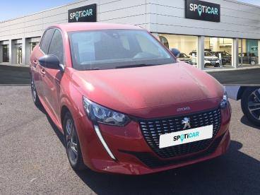 SPOTICAR Peugeot 208 Bluehdi 100 S&s Bvm6 Style Occasion - Citadine Diesel Rouge - Ales - 1204036808_3